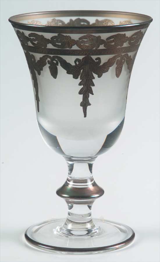 Vetro Silver (Frosted) Wine Glass by Arte Italica-1