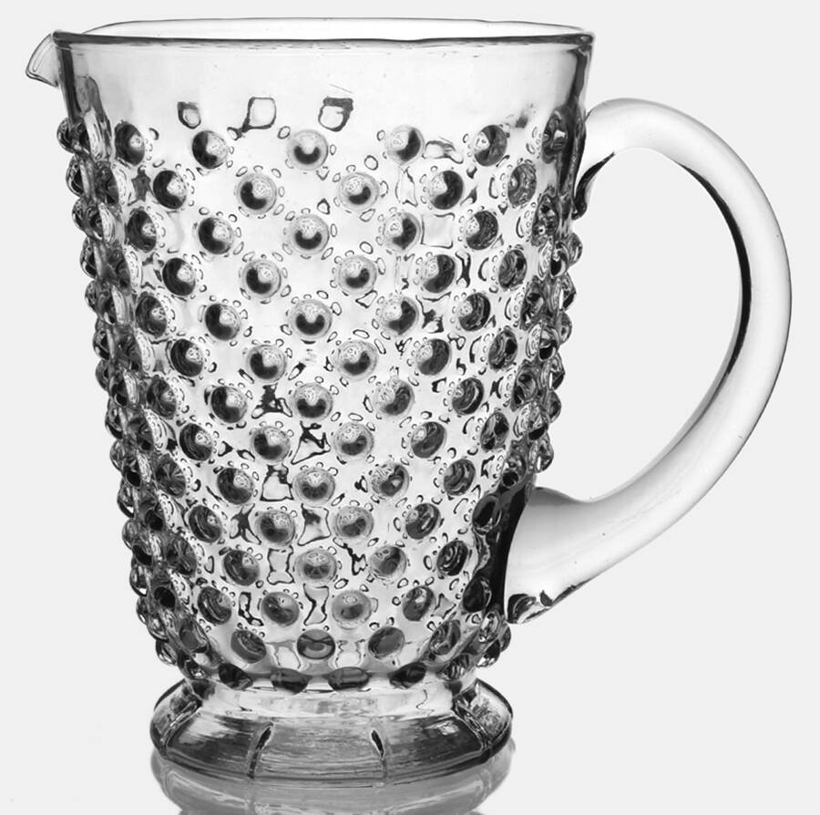 Hobnail 52 Oz Pitcher by Anthropologie Glass-1