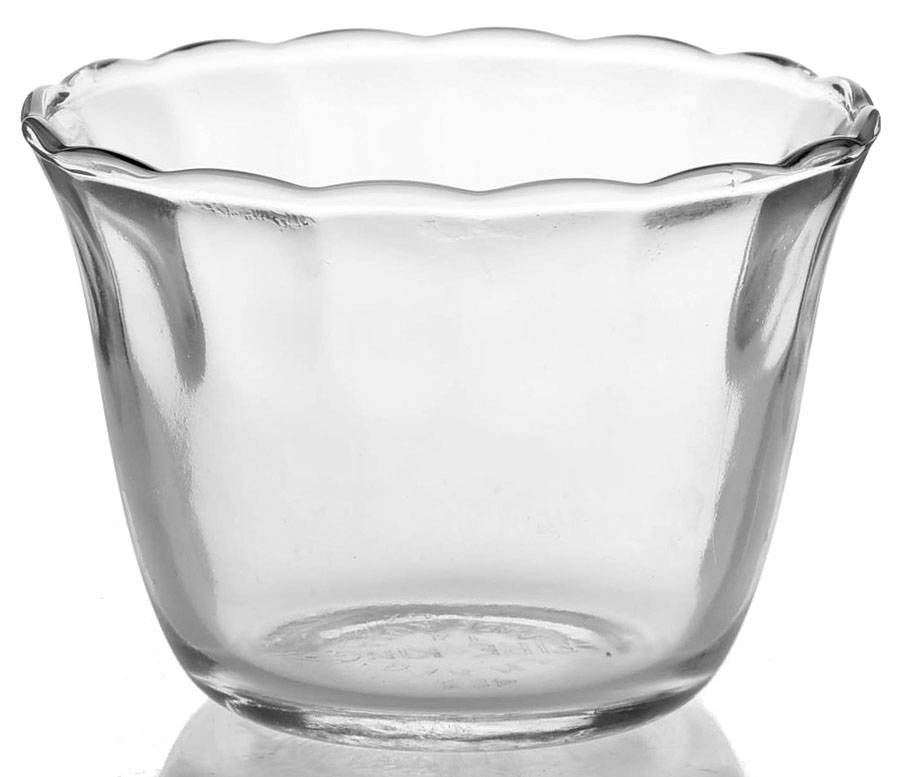 Crystal Clear Custard Cup by Anchor Hocking-1