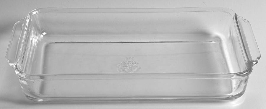 Crystal Clear 12" Rectangular Baker by Anchor Hocking-1