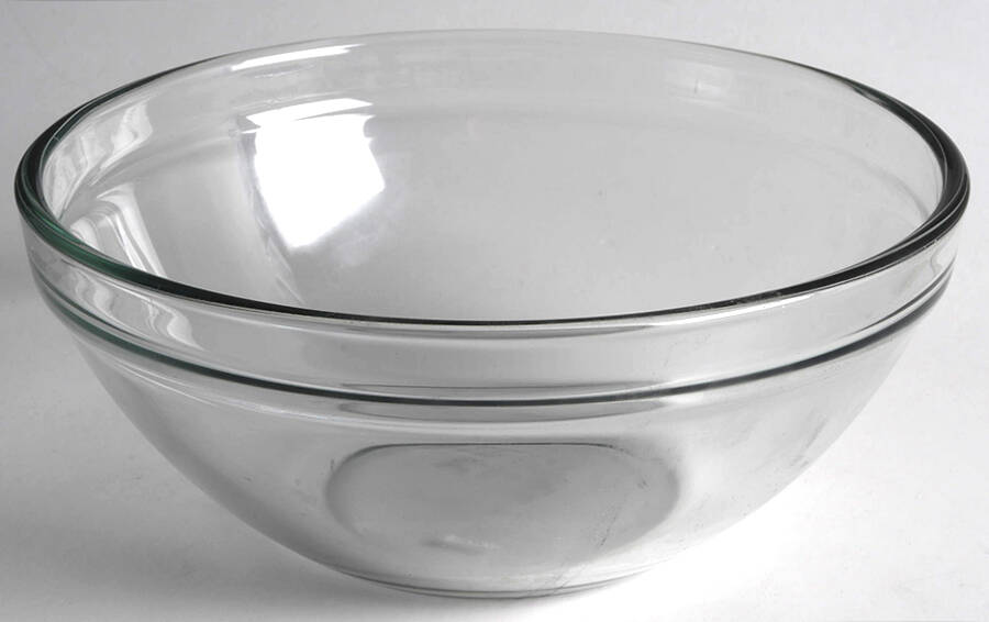 Crystal Clear 6" Mixing Bowl by Anchor Hocking-1