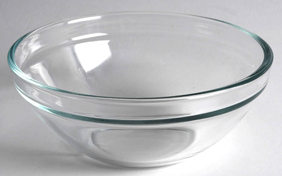 Crystal Clear 5" Mixing Bowl by Anchor Hocking-1