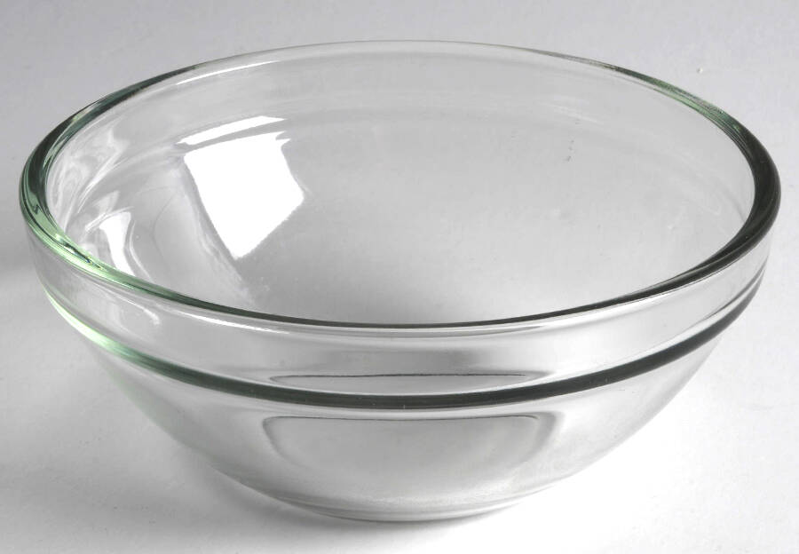 Crystal Clear 4" Mixing Bowl by Anchor Hocking-1