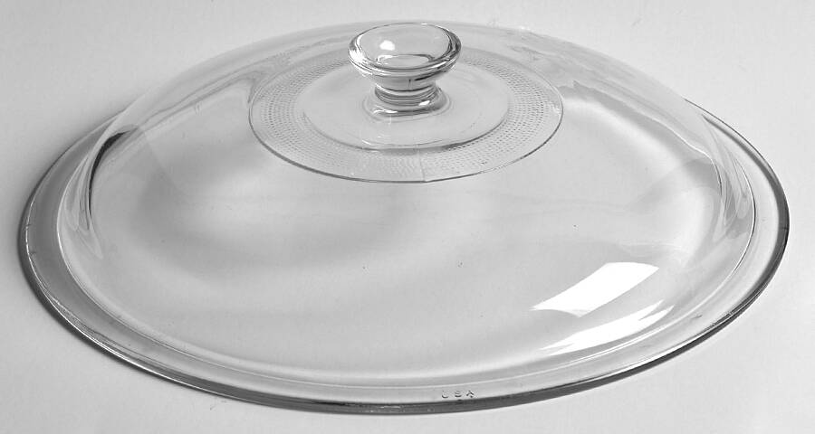 Crystal Clear 2 Qt Round Casserole Lid by Anchor Hocking-1