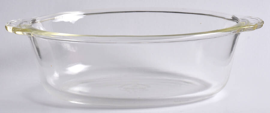 Crystal Clear 1.5 Quart Oval, Covered Casserole, No Lid by Anchor Hocking-1