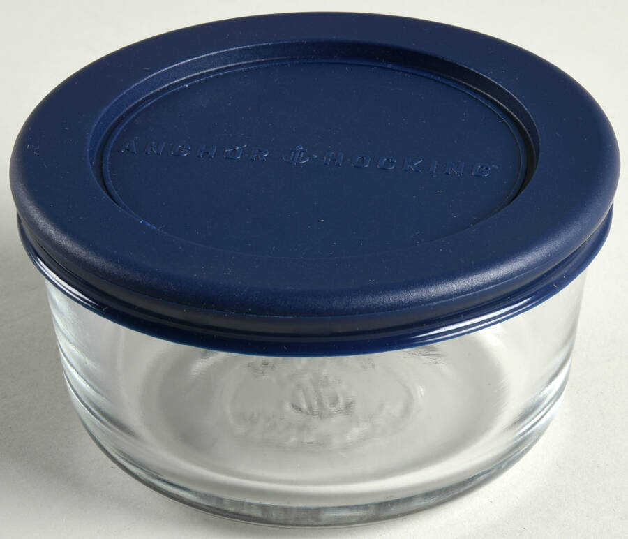 Oven Basics 3" Storage Bowl with Plastic Lid by Anchor Hocking-1