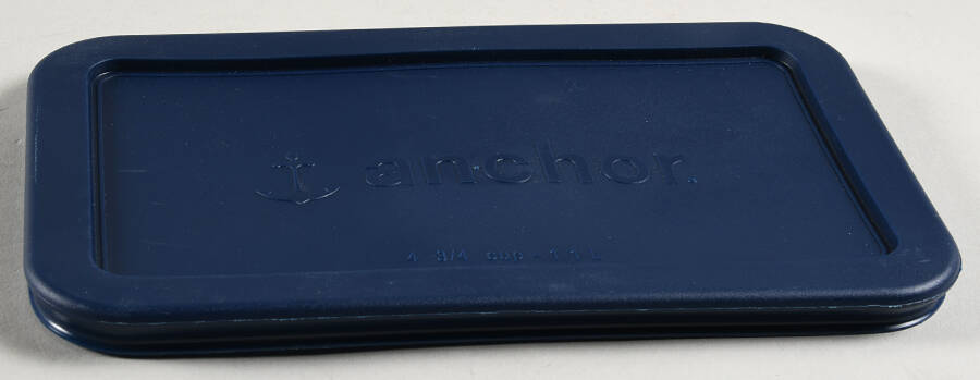 Oven Basics Plastic Lid for 8" Rectangular Storage Container by Anchor Hocking-1