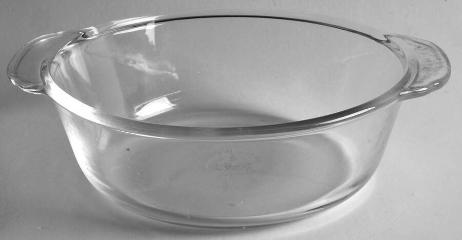 Crystal Clear 1 Qt Round Casserole No Lid by Anchor Hocking-1