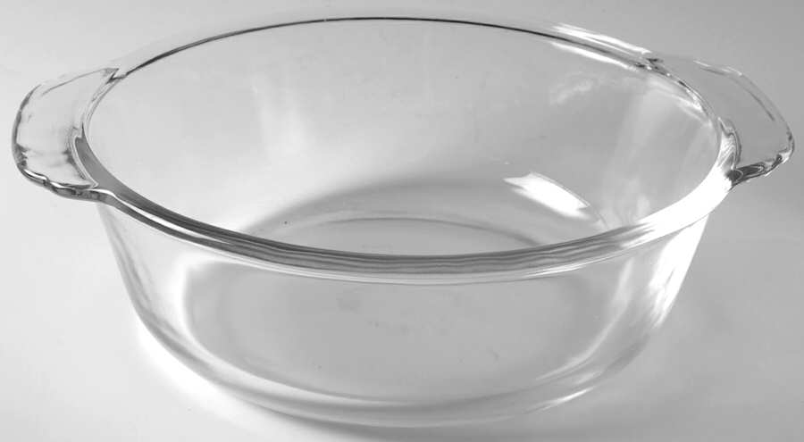 Crystal Clear 1.5 Quart Round Casserole No Lid by Anchor Hocking-1