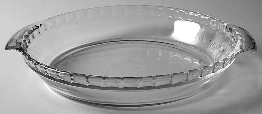 Crystal Clear Pie Plate by Anchor Hocking-1