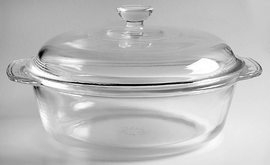 Crystal Clear 1.5 Quart Round Covered Casserole by Anchor Hocking-1