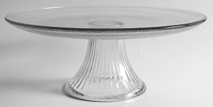 Monaco Round Cake Stand by Anchor Hocking-1