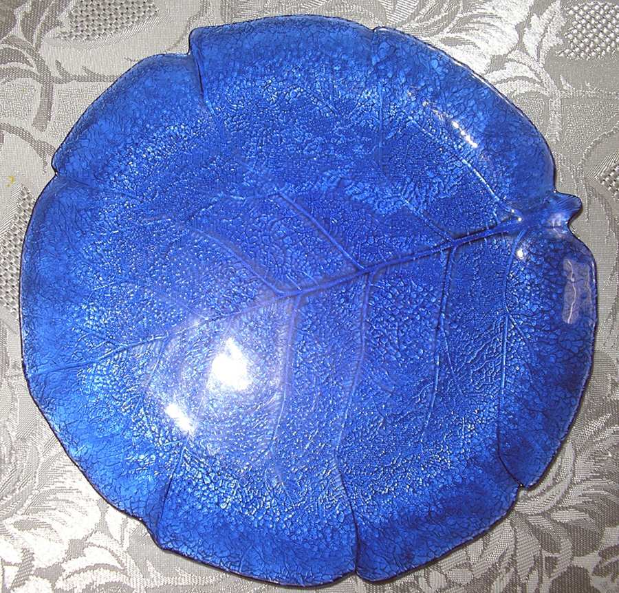 Aspen Blue Luncheon Plate by Arcoroc-1