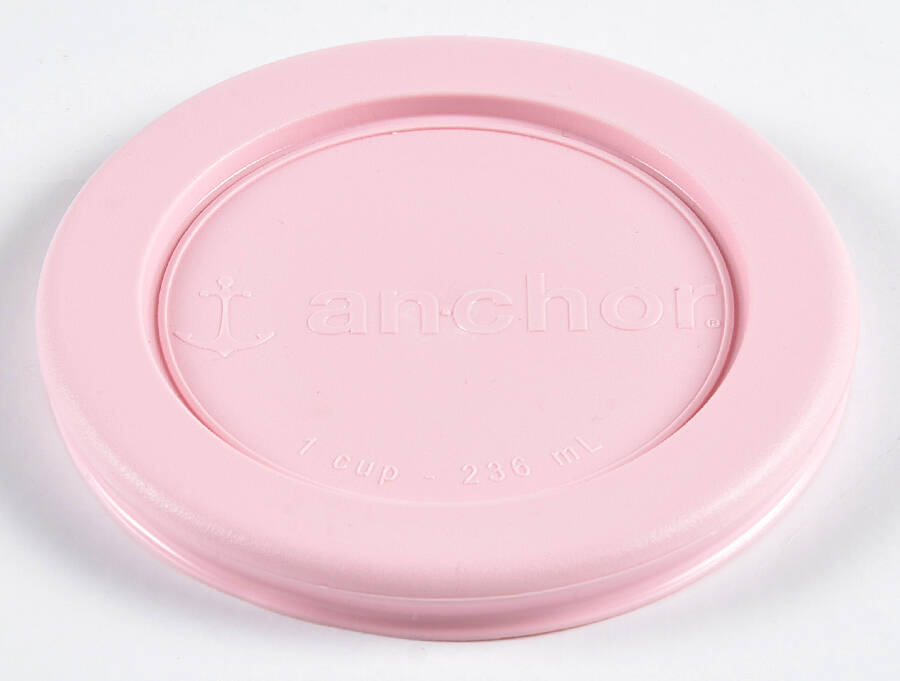 Oven Basics Plastic Lid for 3" Storage Bowl by Anchor Hocking-1