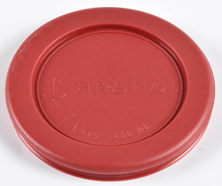 Oven Basics Plastic Lid for 3 " Storage Bowl by Anchor Hocking-1