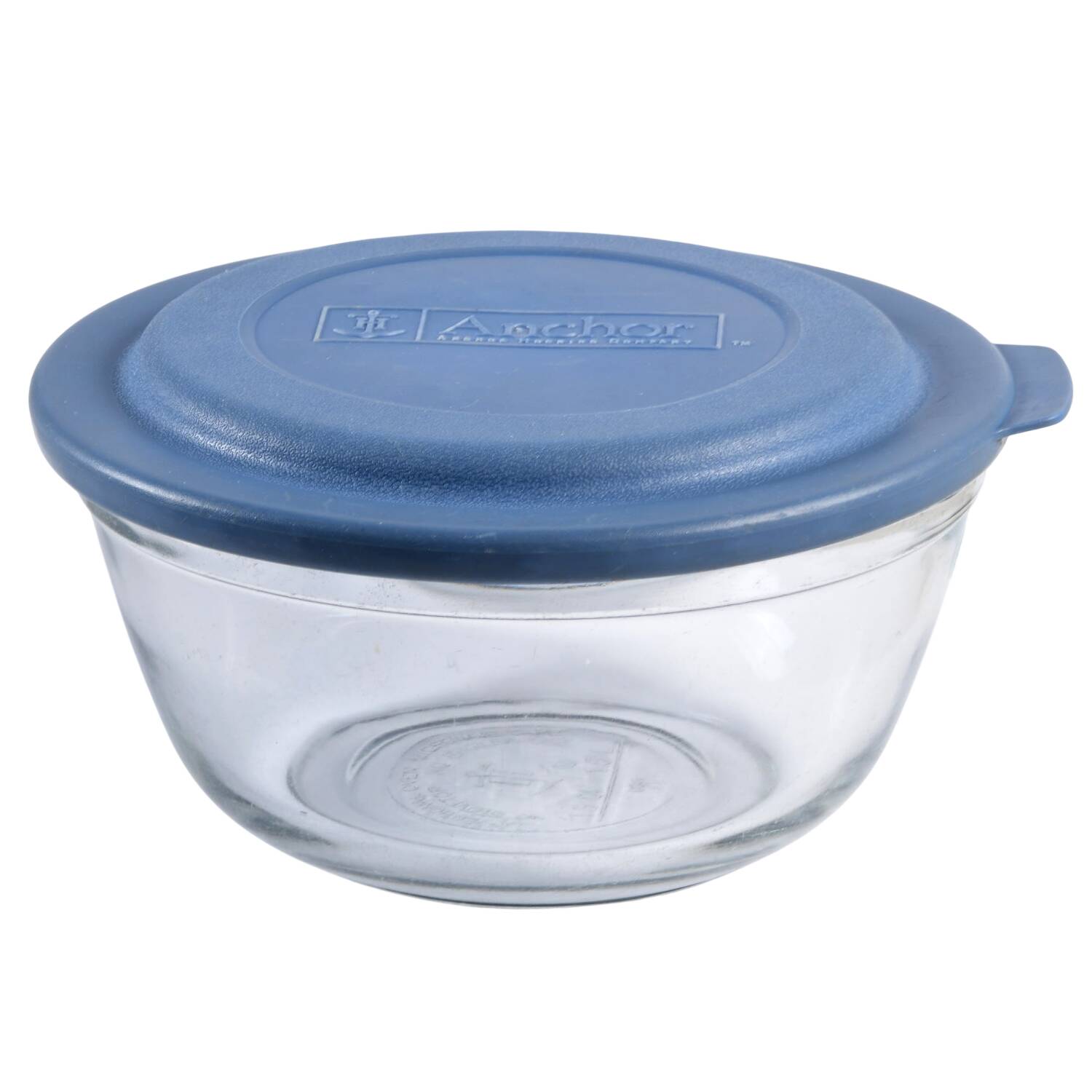 Oven Basics 7" Mixing Bowl with Plastic Lid by Anchor Hocking-1