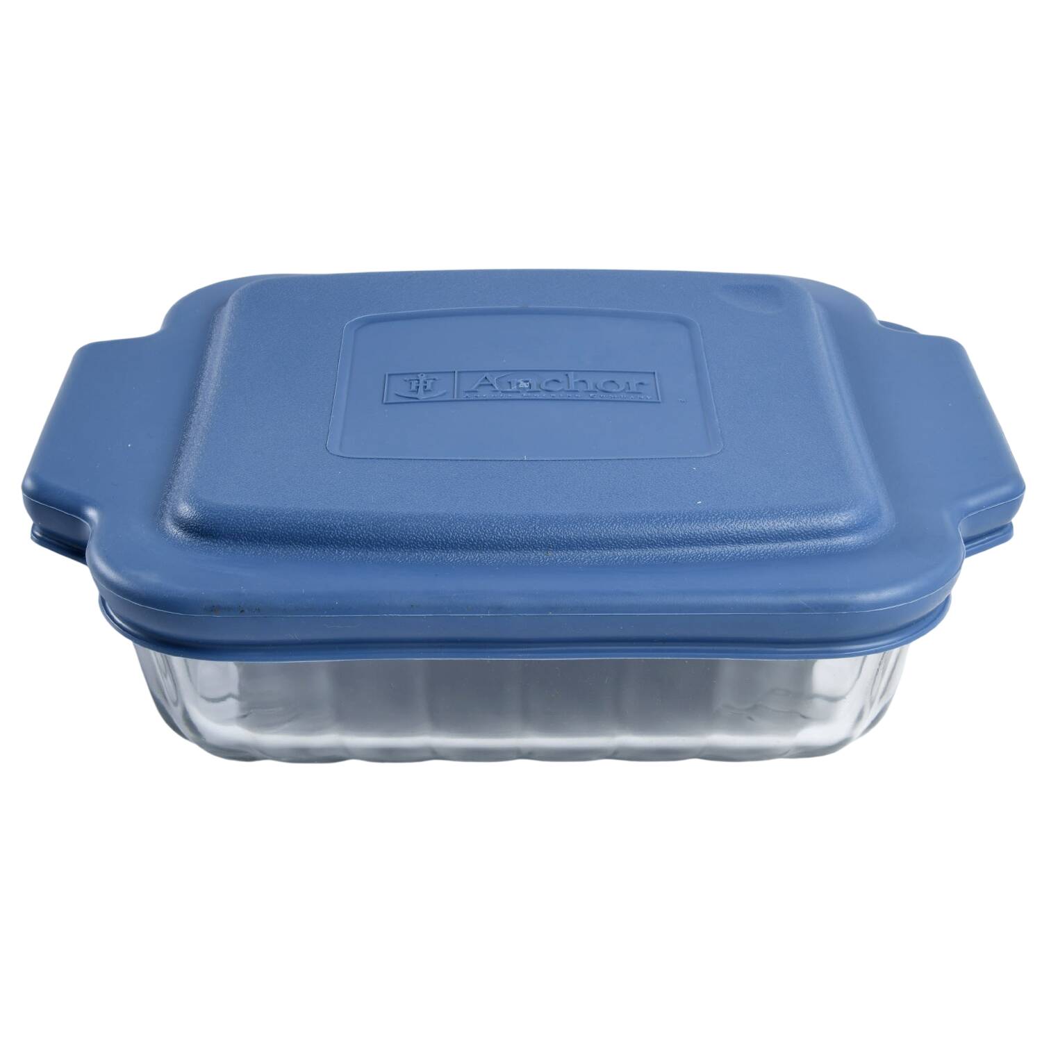 Oven Basics 8" Square Baker & Plastic Lid by Anchor Hocking-1