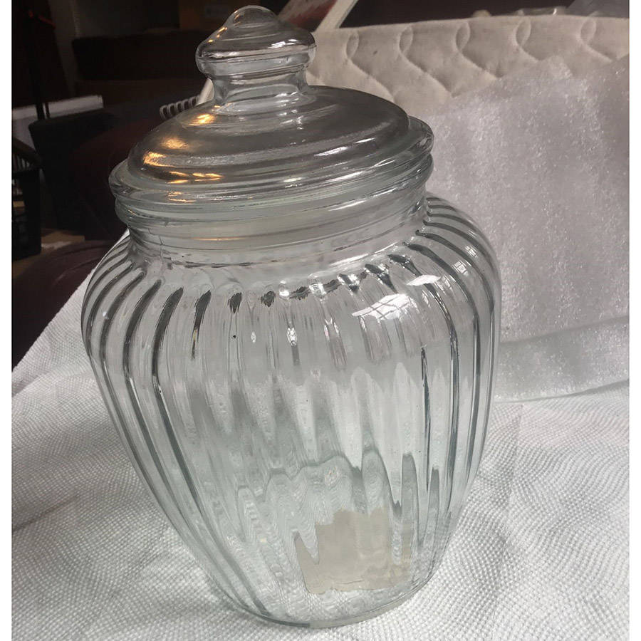 Optics Collection Jar & Lid by Anchor Hocking-1