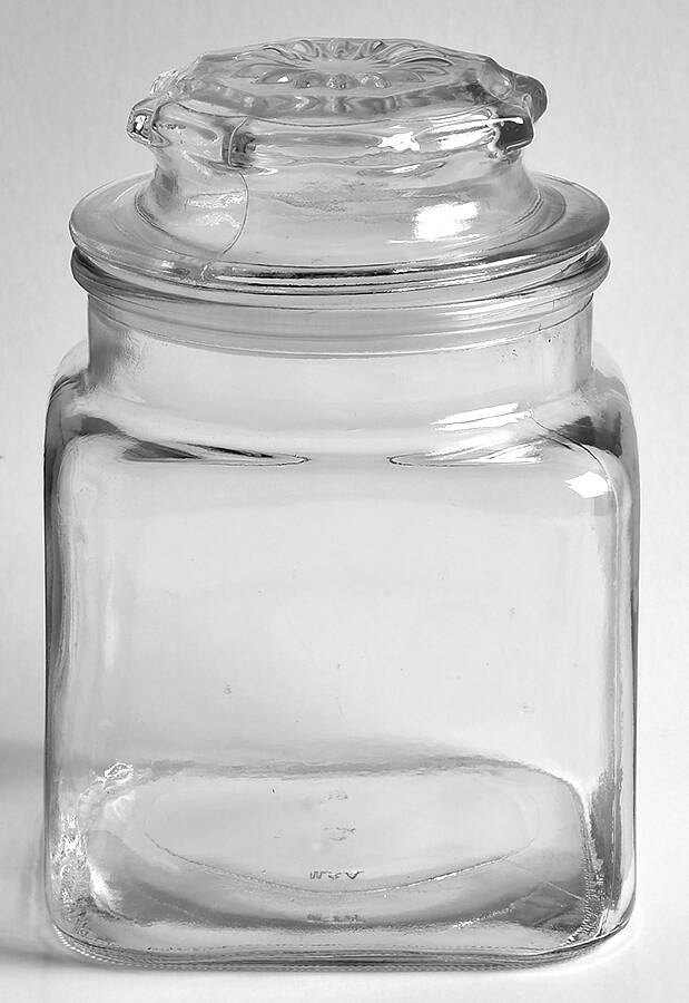 Fountain Square Jar & Lid by Anchor Hocking-1