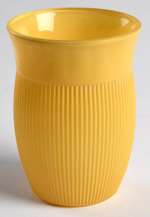 Fine Rib Platonite (Various Colors) 5 Oz Flat Tumbler by Hazel-Atlas-1