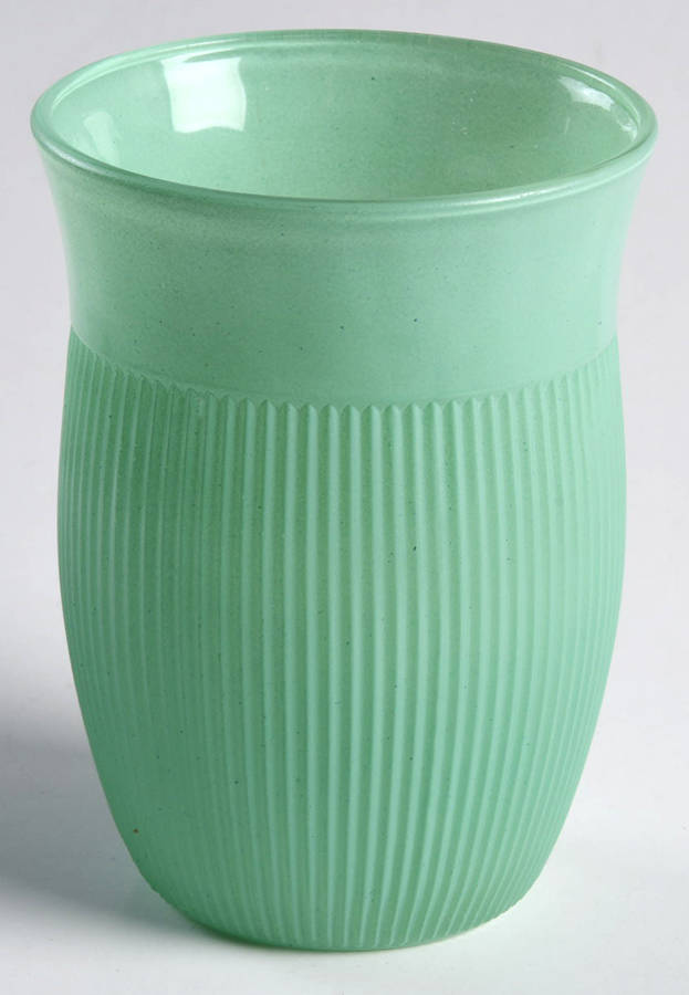 Fine Rib Platonite (Various Colors) 5 Oz Flat Tumbler by Hazel-Atlas-1