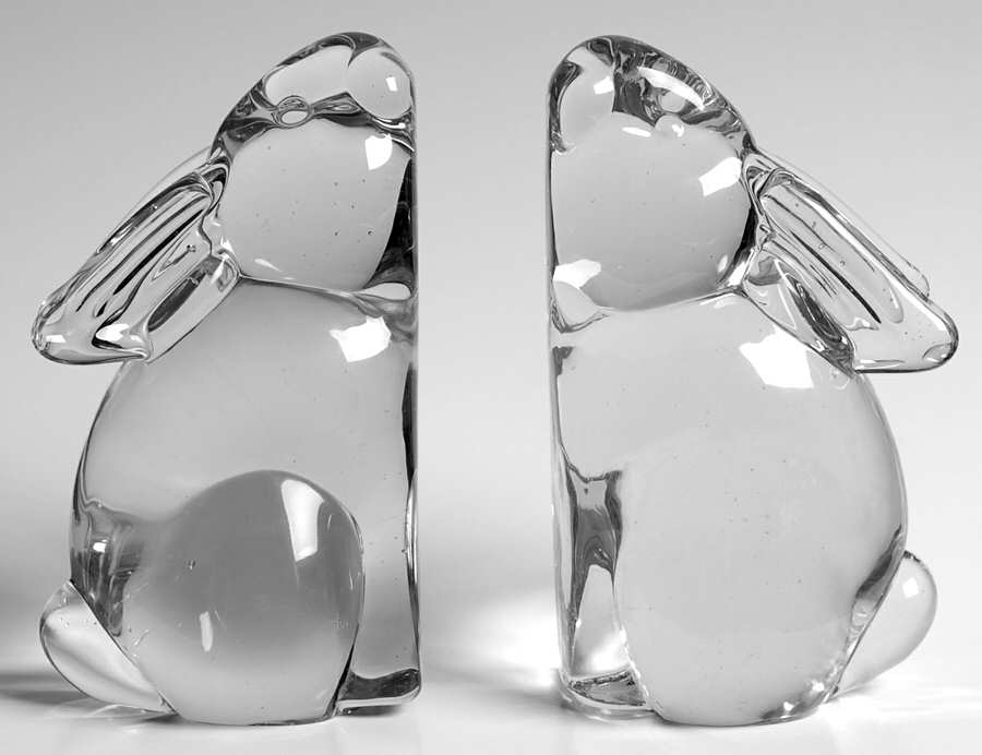 Animals & Figurines (Set of 2) #8920 Rabbit Bookends by American Cut-1