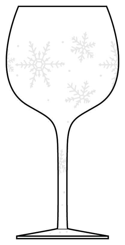 Winter Frost Water Goblet by Ambiance Crystal-1