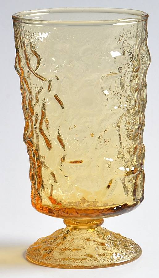 Milano Desert Gold 12 Oz Footed Tumbler by Anchor Hocking-1