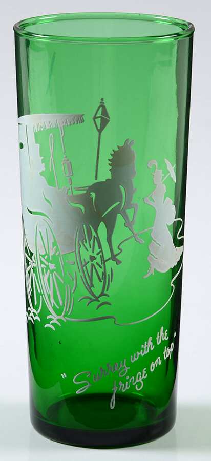 Gay Ninties 16 Oz Flat Tumbler by Anchor Hocking-1