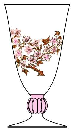 Mythic Glen Water Goblet by Anthropologie Glass-1