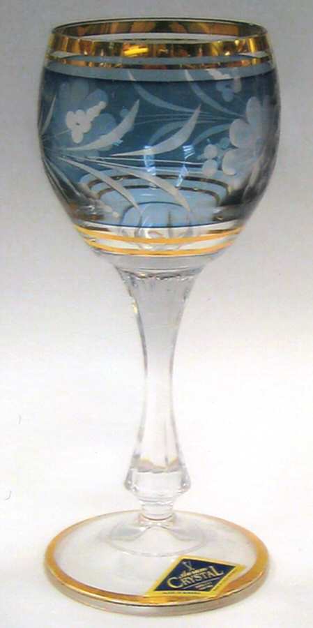 AUR1 Water Goblet by Aurum Crystal-1