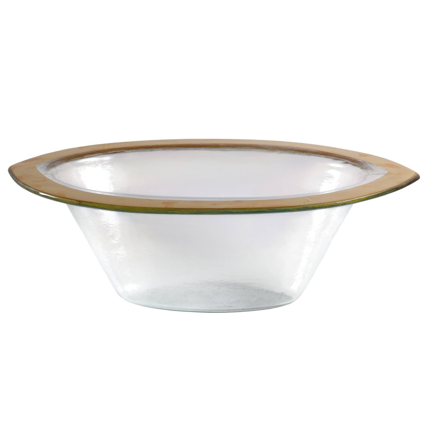 Roman Antique Gold Wine Cooler by Annieglass-1