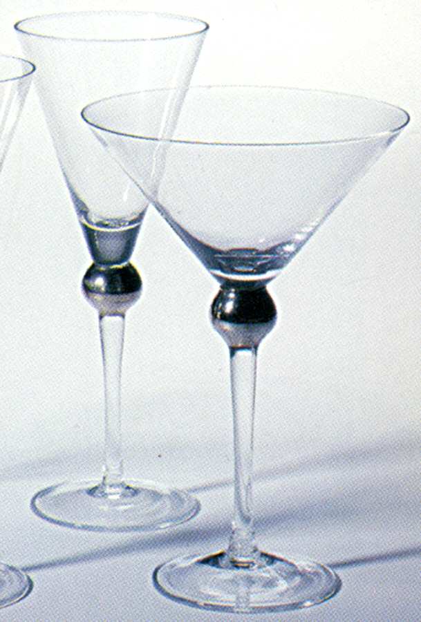 Top Hat Platinum Wine Glass by Artland-1