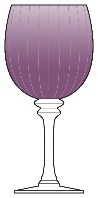 Elegance Water Goblet by Ambiance Crystal-1