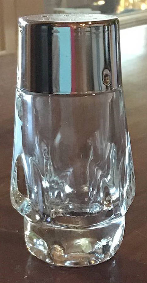 Reflection Clear Shaker with Metal Lid by Hazel-Atlas-1