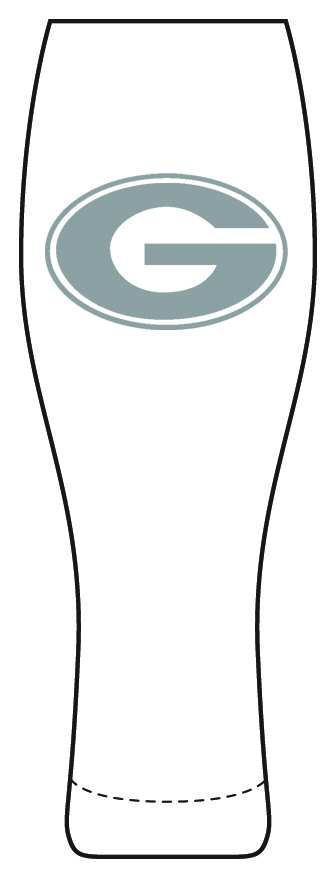 University of Georgia Pilsner Glass by Arthur Court-1