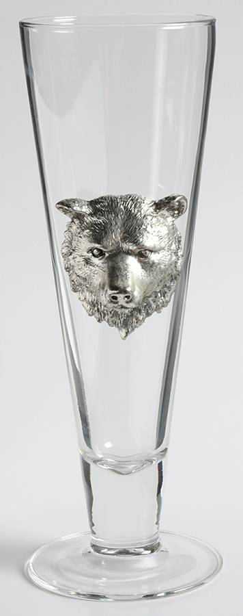 Sport and Game Animal Series Pilsner Glass by Arthur Court-1