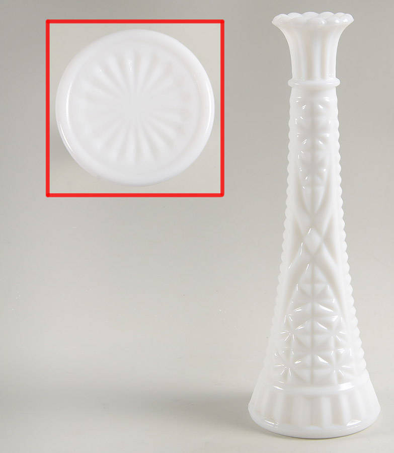 1071 Milk Glass 9" Bud Vase by Anchor Hocking-1