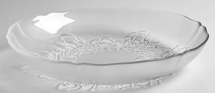 Rosa Clear Coupe Soup Bowl by Arcoroc-1