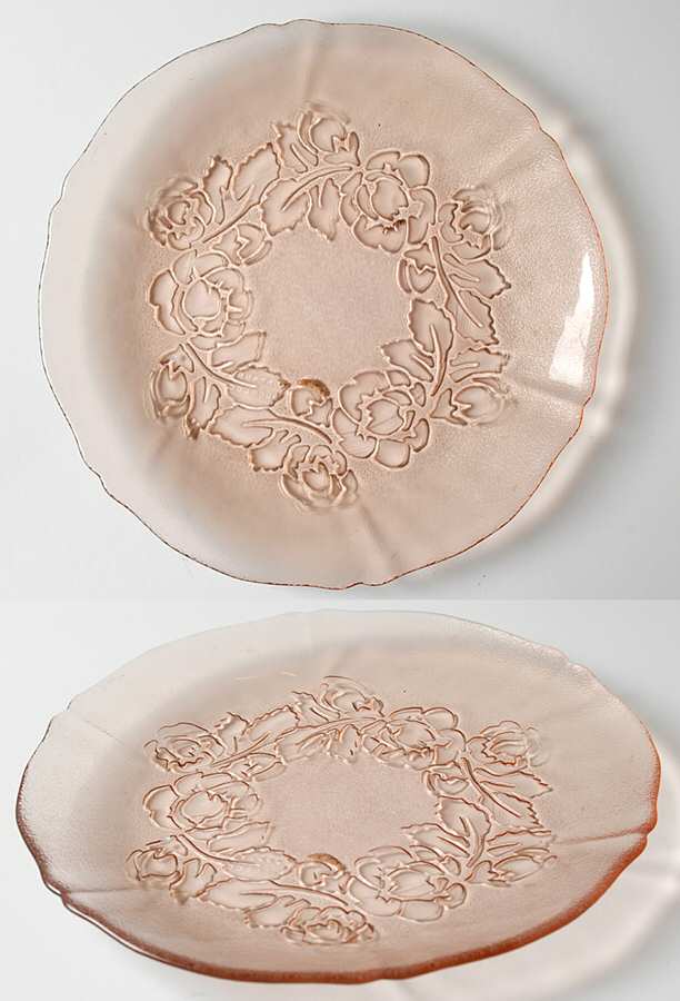Rosa Pink (Rosaline) 7" Salad Plate by Arcoroc-1