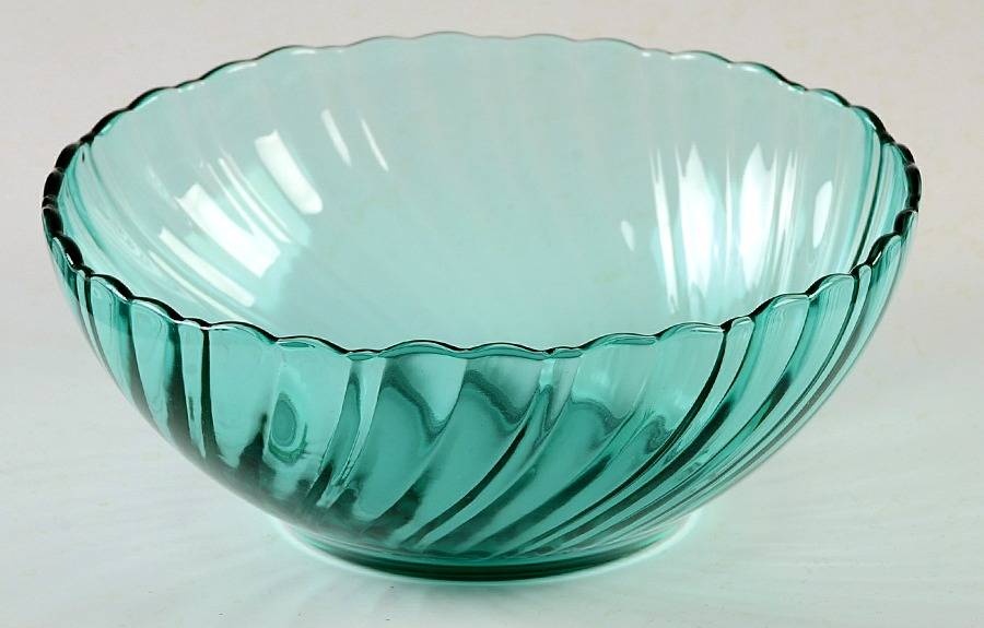 Torsade Turquoise Cereal Bowl by Arcoroc-1