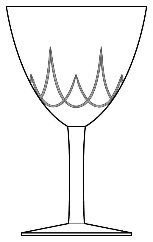 Adriatic Water Goblet by Arcadia-1