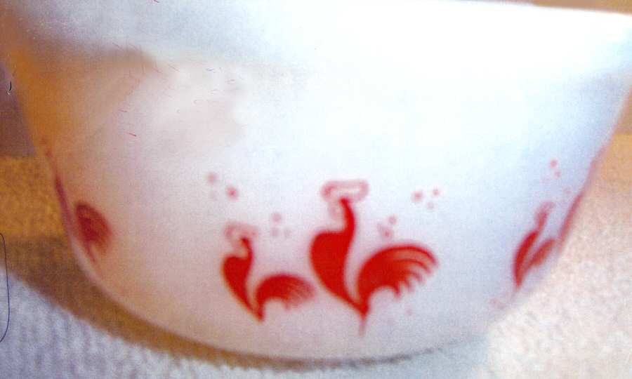 Roosters 8" Mixing Bowl by Hazel-Atlas-1