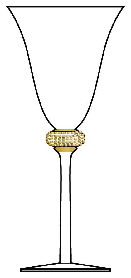Princess Water/Wine Goblet by Alan Lee Collection-1