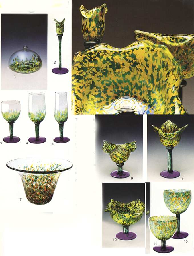 Spring Water Goblet by Amcaro Crystal-1