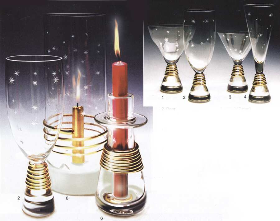 Dee Fluted Champagne by Amcaro Crystal-1