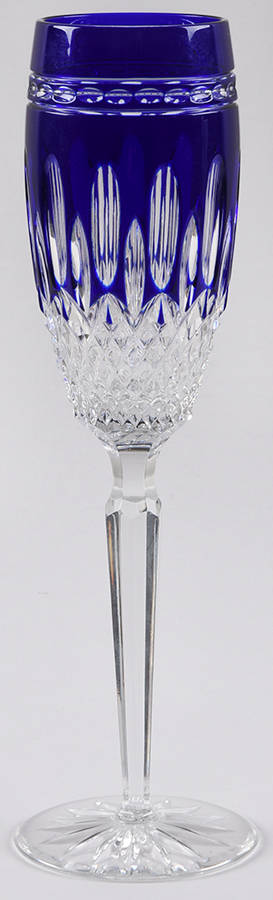 Corliss Cobalt Blue Fluted Champagne by Ajka-1