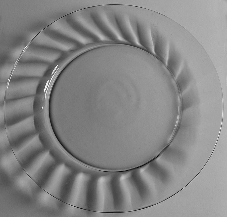 Victoria 12" Sandwich Plate by Anchor Hocking-1