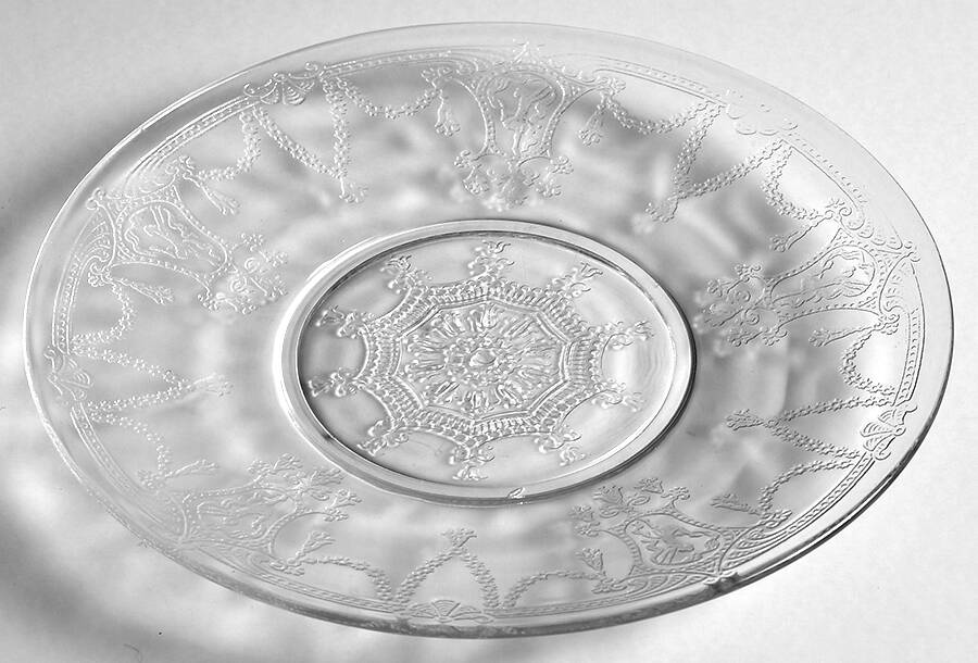 Cameo Clear (No Trim) 7" Salad Plate by Anchor Hocking-1