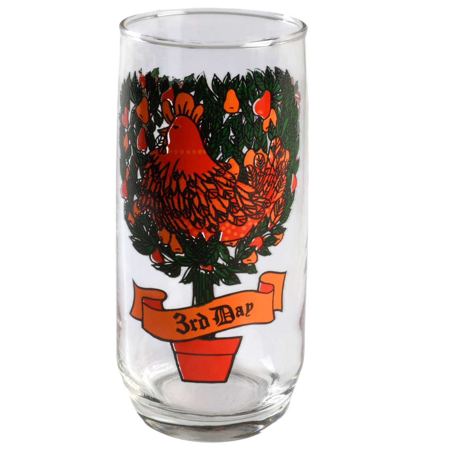 Twelve Days of Christmas 14 Oz Flat Tumbler by Anchor Hocking-1